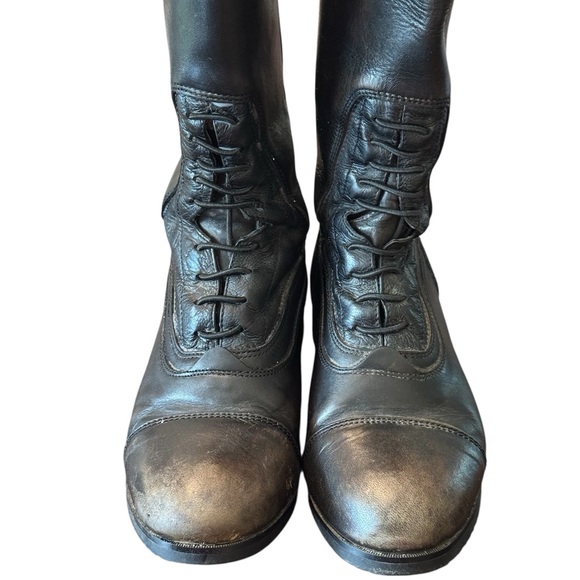 Tredstep Donatello Renaissance Black Leather Tall Equestrian Boots - Picture 3 of 10